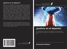 Обложка ¿Justicia en el deporte?