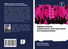 Bookcover of Эффективное управление докторскими исследованиями