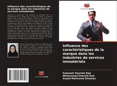 Portada del libro de Influence des caractéristiques de la marque dans les industries de services immatériels