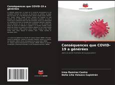 Capa do livro de Conséquences que COVID-19 a générées 