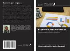 Capa do livro de Economía para empresas 