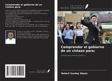 Copertina di Comprender el gobierno de un vistazo para: