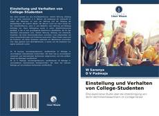Buchcover von Einstellung und Verhalten von College-Studenten