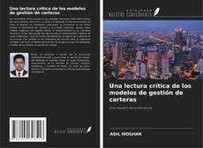 Bookcover of Una lectura crítica de los modelos de gestión de carteras