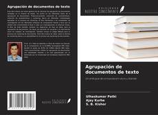 Capa do livro de Agrupación de documentos de texto 