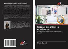 Capa do livro de Recenti progressi in ortodonzia 