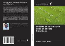 Buchcover von Impacto de la radiación solar en el ciclo hidrológico