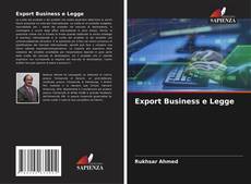 Bookcover of Export Business e Legge