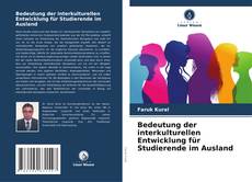 Buchcover von Bedeutung der interkulturellen Entwicklung für Studierende im Ausland
