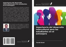 Couverture de Importancia del desarrollo intercultural para los estudiantes en el extranjero