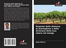 Bookcover of Risposta della distanza di piantagione e della direzione della luce solare nel mango