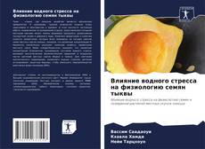 Влияние водного стресса на физиологию семян тыквы的封面