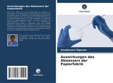 Buchcover von Auswirkungen des Abwassers der Papierfabrik