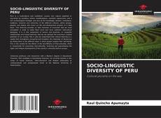 Couverture de SOCIO-LINGUISTIC DIVERSITY OF PERU