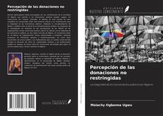 Portada del libro de Percepción de las donaciones no restringidas