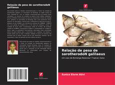 Обложка Relação de peso de sarotherodoN galilaeus