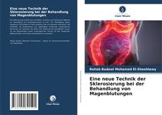 Buchcover von Eine neue Technik der Sklerosierung bei der Behandlung von Magenblutungen