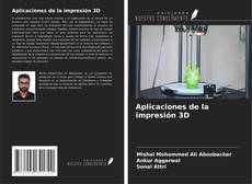 Aplicaciones de la impresión 3D kitap kapağı