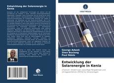 Buchcover von Entwicklung der Solarenergie in Kenia