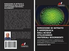 Buchcover von RIMOZIONE DI NITRATO E AMMONIACA DALL'ACQUA UTILIZZANDO MATERIALI BISORBENTI