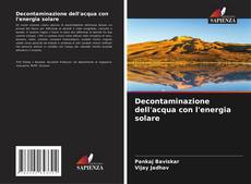 Bookcover of Decontaminazione dell'acqua con l'energia solare