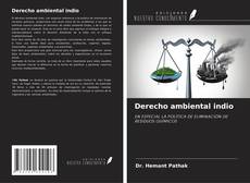 Обложка Derecho ambiental indio