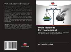 Copertina di Droit indien de l'environnement