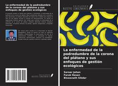 Capa do livro de La enfermedad de la podredumbre de la corona del plátano y sus enfoques de gestión ecológicos 