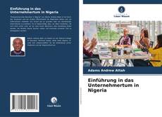 Buchcover von Einführung in das Unternehmertum in Nigeria