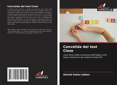Convalida del test Cloze kitap kapağı