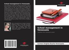 Buchcover von School management in Venezuela