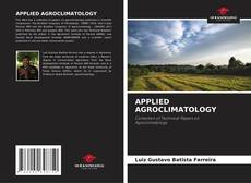 Couverture de APPLIED AGROCLIMATOLOGY