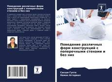 Buchcover von Поведение различных форм конструкций с поперечными стенами и без них