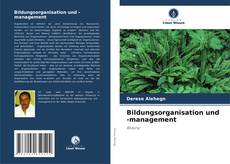 Bildungsorganisation und -management kitap kapağı