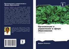Bookcover of Организация и управление в сфере образования