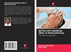 Buchcover von BOTOX EM CIRURGIA ORAL E MAXILOFACIAL
