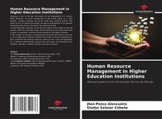 Couverture de Human Resource Management in Higher Education Institutions