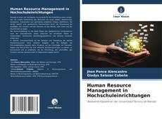 Capa do livro de Human Resource Management in Hochschuleinrichtungen 