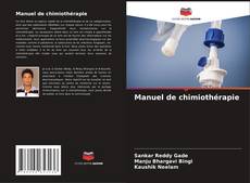 Capa do livro de Manuel de chimiothérapie 