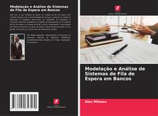 Capa do livro de Modelação e Análise de Sistemas de Fila de Espera em Bancos 