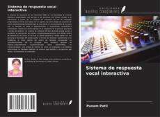 Sistema de respuesta vocal interactiva kitap kapağı