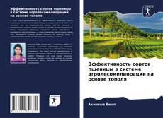 Buchcover von Эффективность сортов пшеницы в системе агролесомелиорации на основе тополя