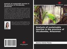 Couverture de Analysis of sustainable tourism in the province of Utcubamba, Amazonas