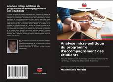 Analyse micro-politique du programme d'accompagnement des étudiants kitap kapağı