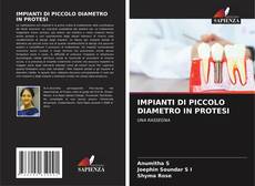 IMPIANTI DI PICCOLO DIAMETRO IN PROTESI kitap kapağı