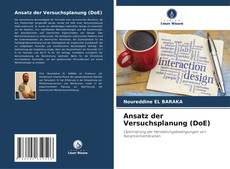 Capa do livro de Ansatz der Versuchsplanung (DoE) 