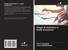 Copertina di Stage di statistica e studi economici
