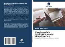 Buchcover von Psychosoziale Implikationen der Globalisierung