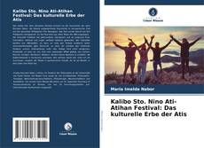 Capa do livro de Kalibo Sto. Nino Ati-Atihan Festival: Das kulturelle Erbe der Atis 