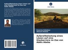 Portada del libro de Aufprallbelastung eines Löwen auf eine Glasbarriere im Zoo von Addis Abeba